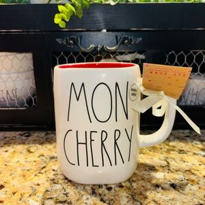 Rae Dunn “MON CHERRY” Mug 🍒 | NWT